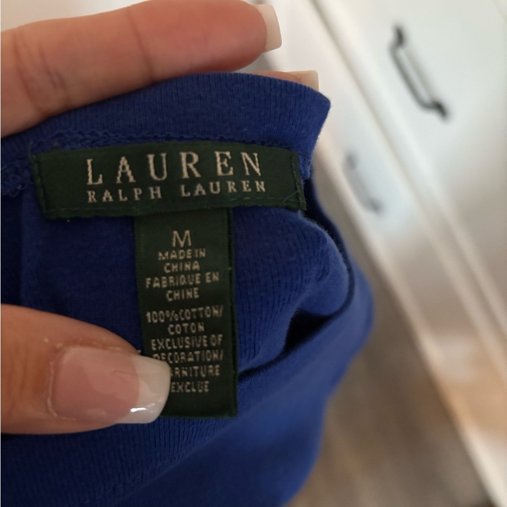 Lauren Ralph Lauren Royal Blue Cotton Apparel